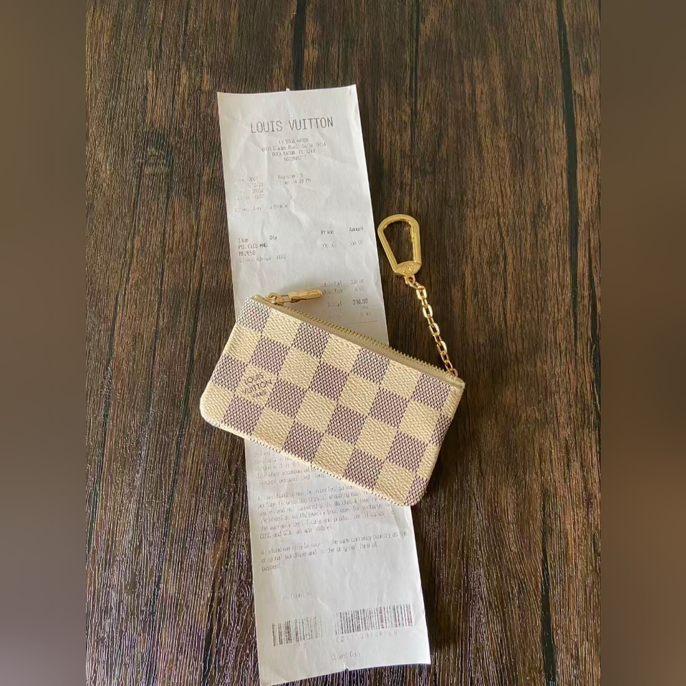 Louis Vuitton Damier Azur Key Pouch -